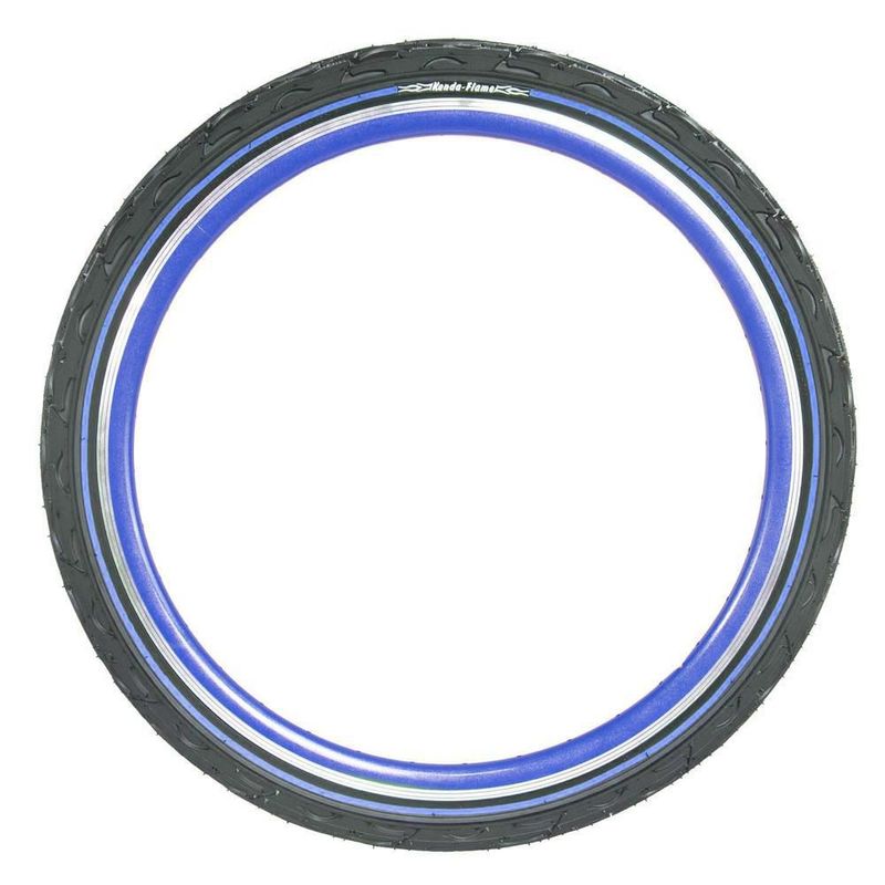 Llanta para bicicleta r26 x2.125 azul flame k1008 kenda