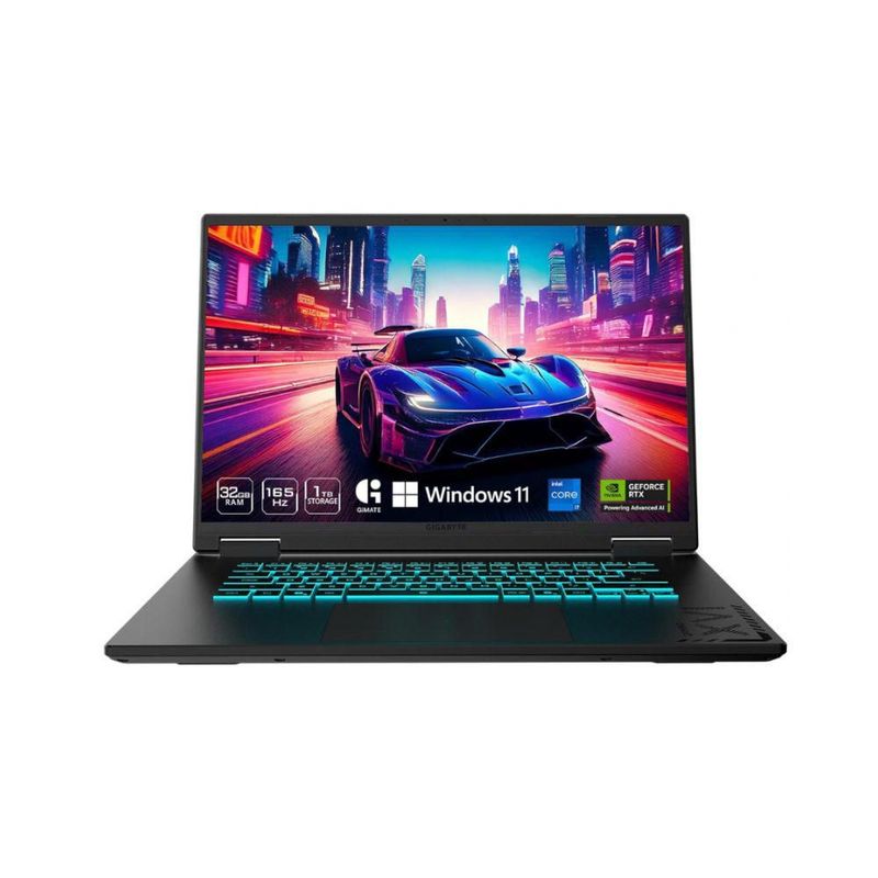 Laptop Gamer GIGABYTE A16 Core i7 32GB 1TB RTX 5070