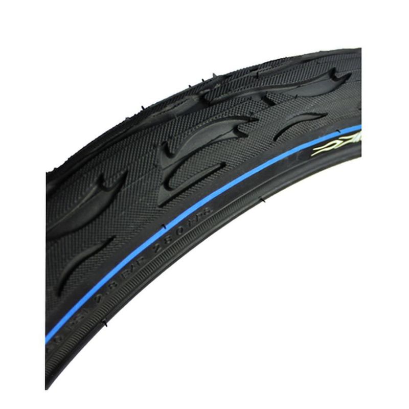 Llanta para bicicleta r20 x2.10 linea azul flame kenda