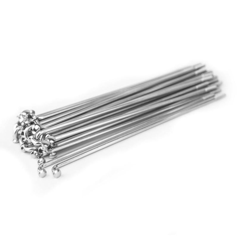 Rayo para moto 8g x 15mm ucp con niple 1/4 de gruesa