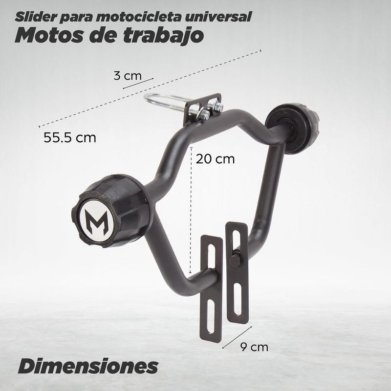 Slider protector para moto de trabajo universal mach