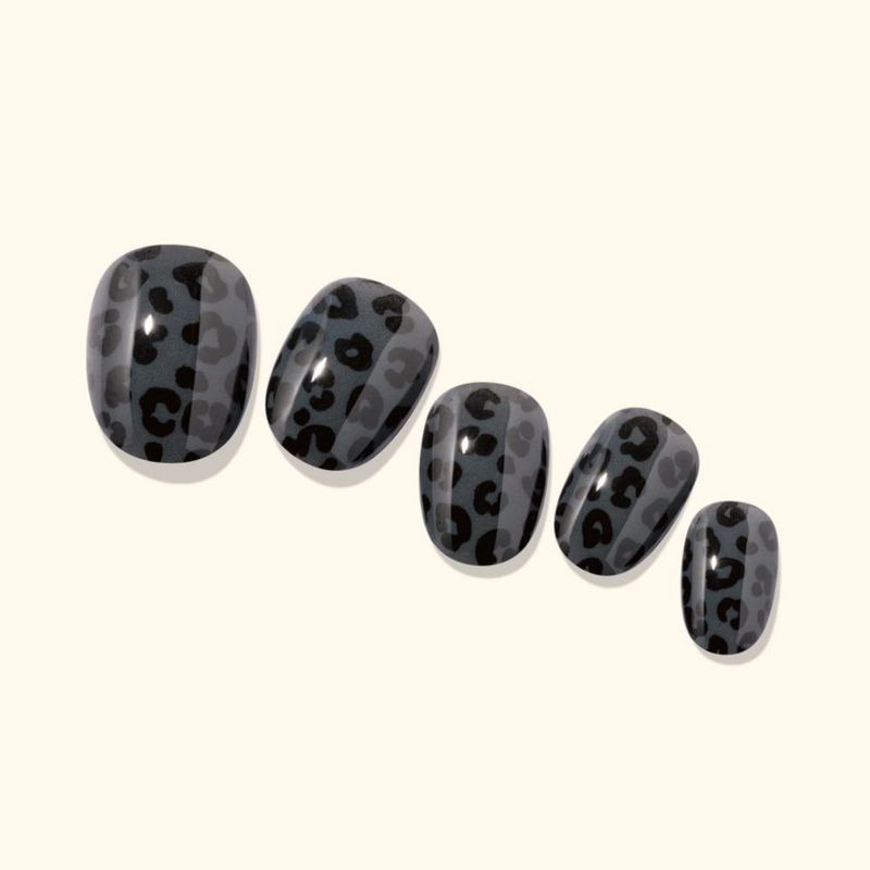 Tiras de gel para uñas Heyhae Stay Wild gris ahumado