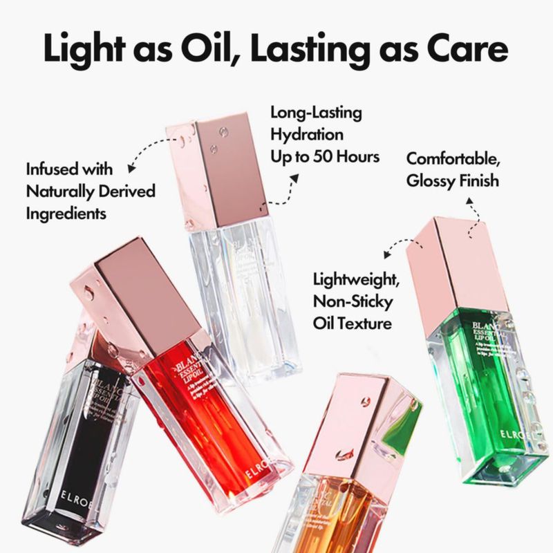 Aceite Labial ELROEL Blanc Essential Hidratante 50HR Manzana Verde