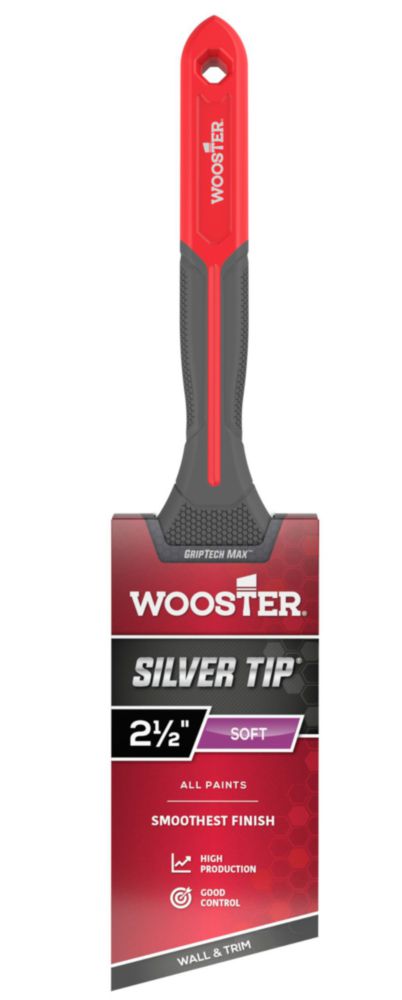 Pincel Wooster G5221-2 punta plateada ángulo de 64 cm