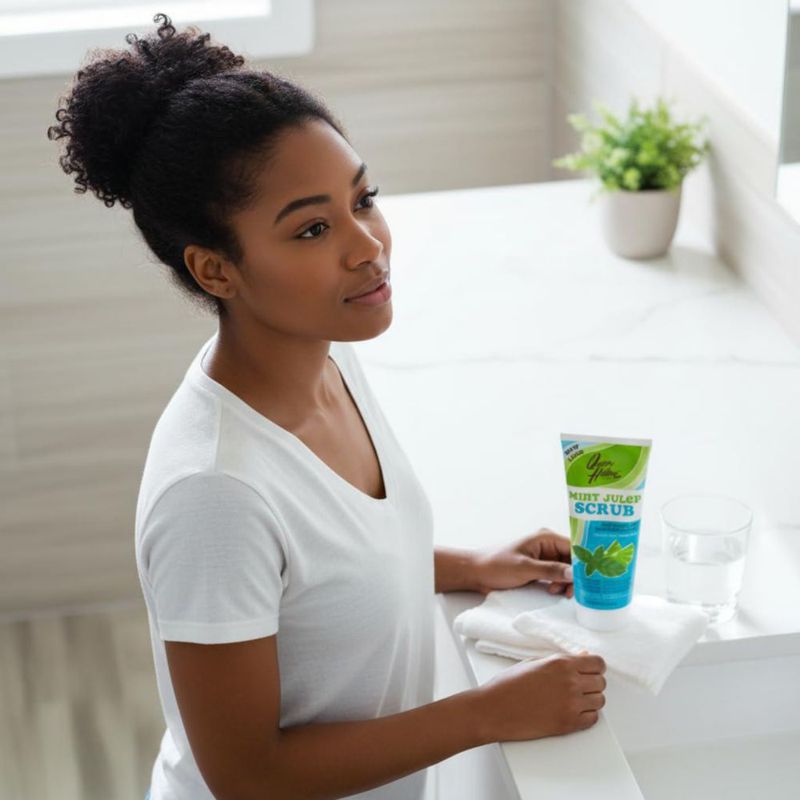 Exfoliante facial Queen Helene Mint Julep 170 g
