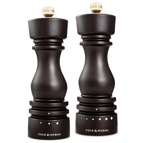 Molino de Sal y Pimienta Cole & Mason 18 cm Madera Chocolate