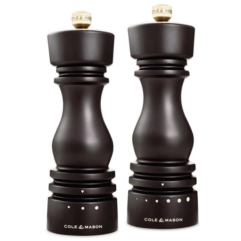 Molino de Sal y Pimienta Cole & Mason 18 cm Madera Chocolate