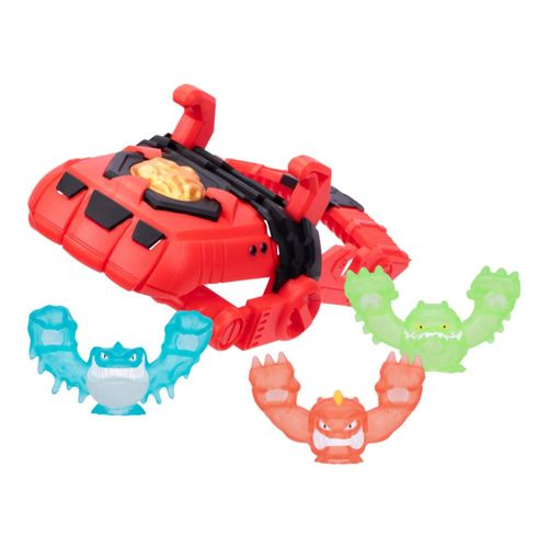 Lanzador Heroes of Goo Jit Zu – 3 Slingers de 5 cm