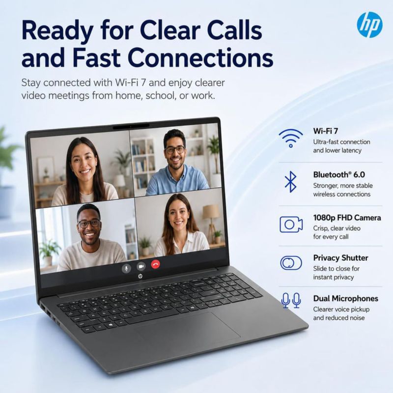 Portátil HP Pavilion 16" Ultra 5 512 GB SSD + 500 GB Wi‑Fi 7