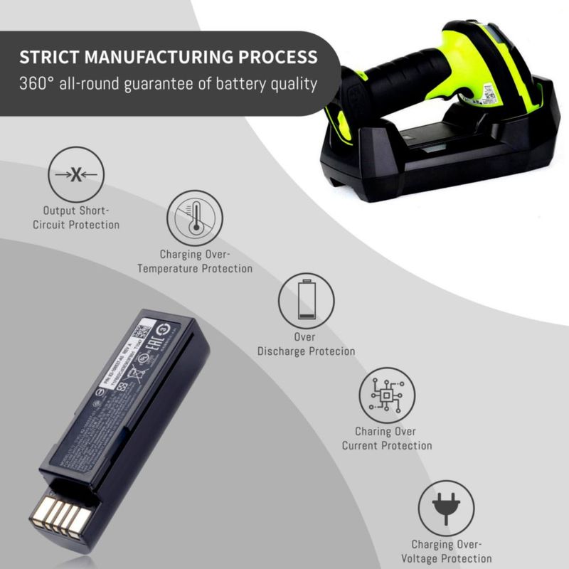 Batería para Escáner DFTIM DS3678 3.6V 3150mAh Li-ion