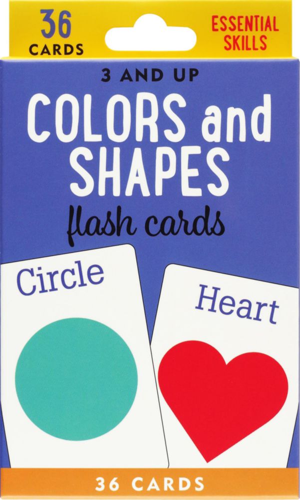Tarjetas didácticas PETER PAUPER PRESS 36 unidades – Colores y Formas