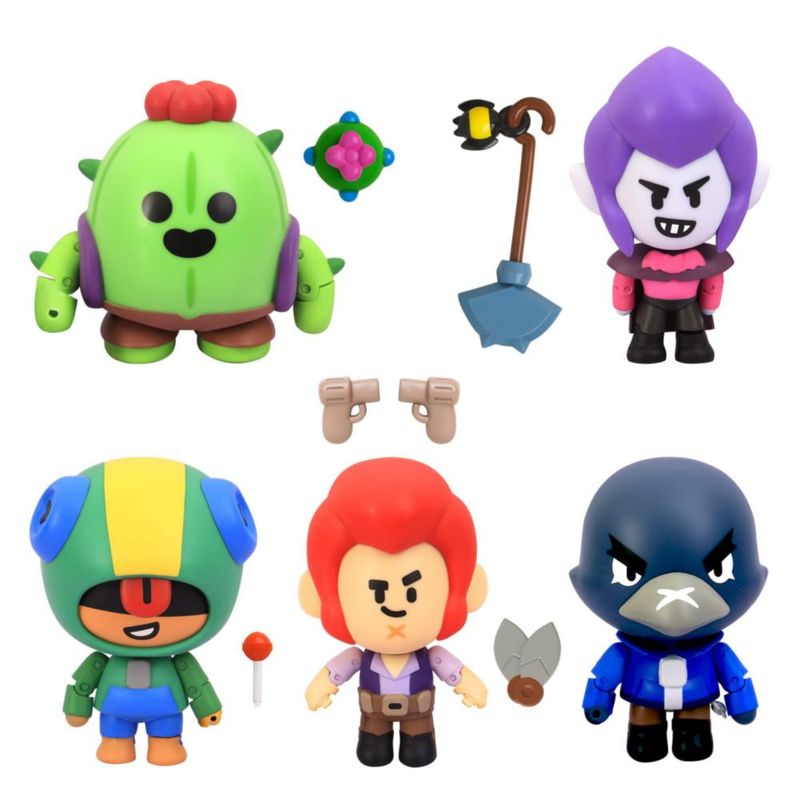 Figuras de acción coleccionables P.M.I. Brawl Stars All Five de 1143 cm