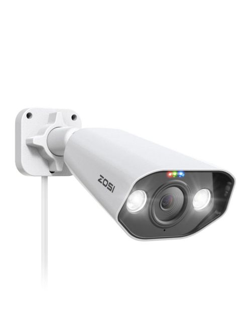 Cámara CCTV ZOSI 5MP PoE detección de personas/vehículos