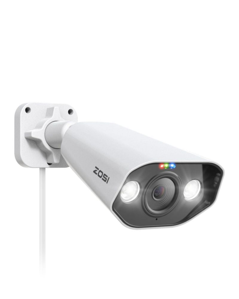 Cámara CCTV ZOSI 5MP PoE detección de personas/vehículos
