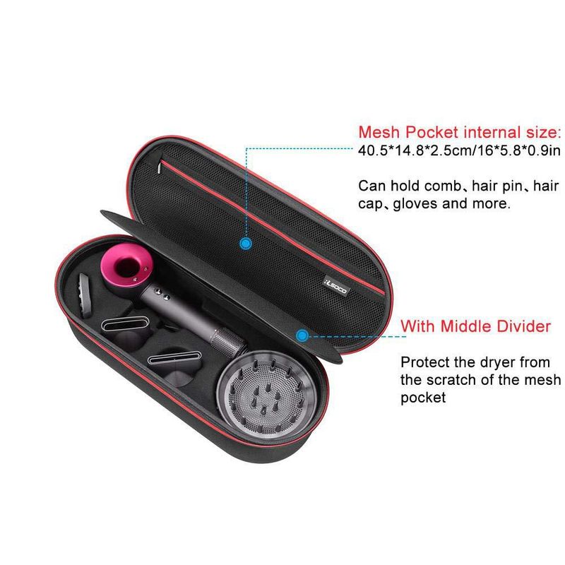 Funda rígida para secador de pelo Dyson Supersonic RLSOCO HD15 HD08