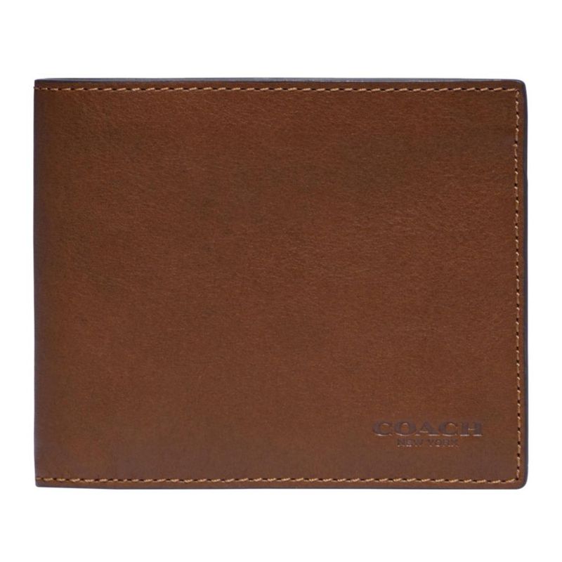 Cartera Coach 3‑en‑1 de cuero de becerro sport modelo Saddle talla única