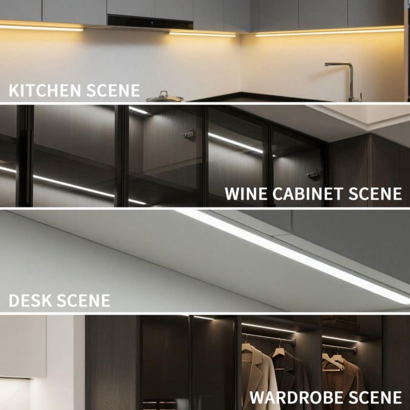 Kit de barra de luz LED Welmotive 55 cm Blanco/Ámbar IP67