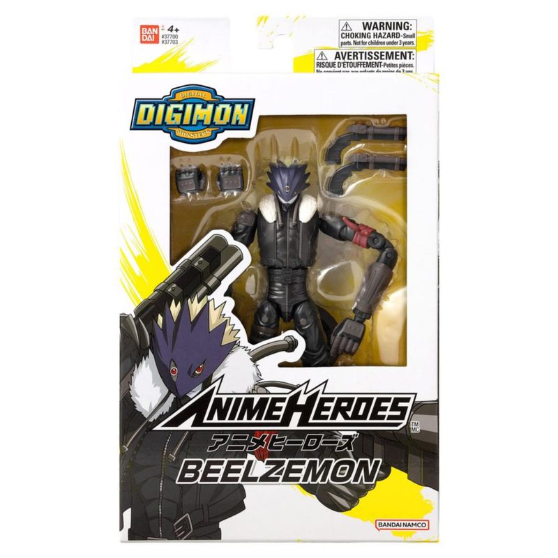 Figura de acción ANIME HEROES Digimon Beelzemon 165 cm con Acc