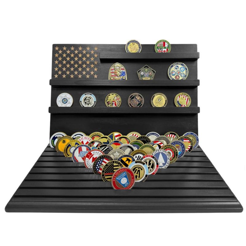 Expositor de monedas MOCAS de 13 filas para 80‑110 monedas negro