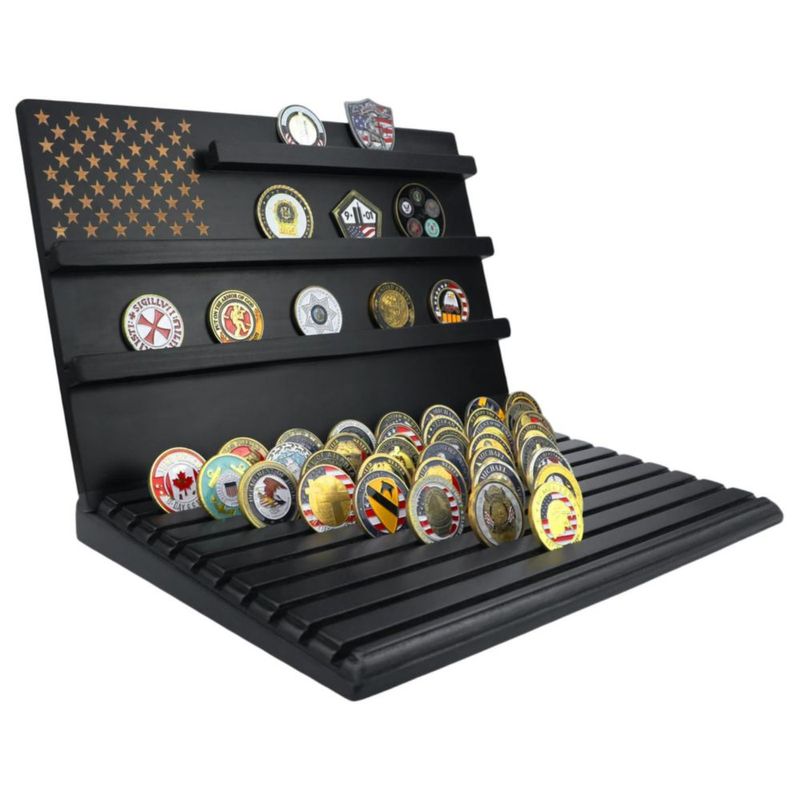 Expositor de monedas MOCAS de 13 filas para 80‑110 monedas negro