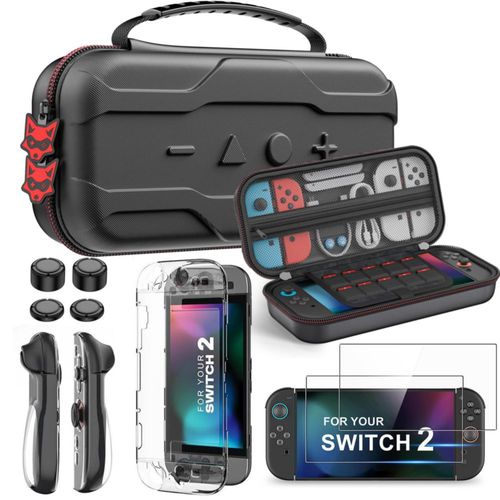 CYOYPPY Funda Portátil para Nintendo Switch 2 - Pack 4 en 1