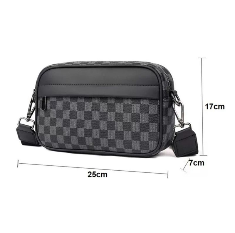 Bolsas Para Hombre Bandolera Color Negro