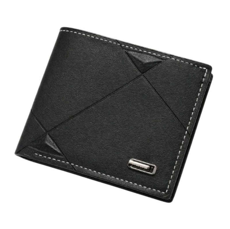 Carteras Para Hombre con Tarjetero Color Negro