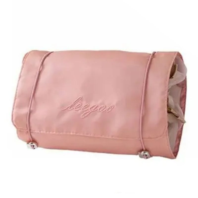 Bolsa Organizador De Viaje Portátil Color Rosa