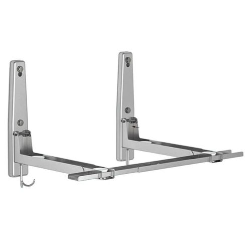 Soporte Horno Microondas Reforzado Con Base Plateado