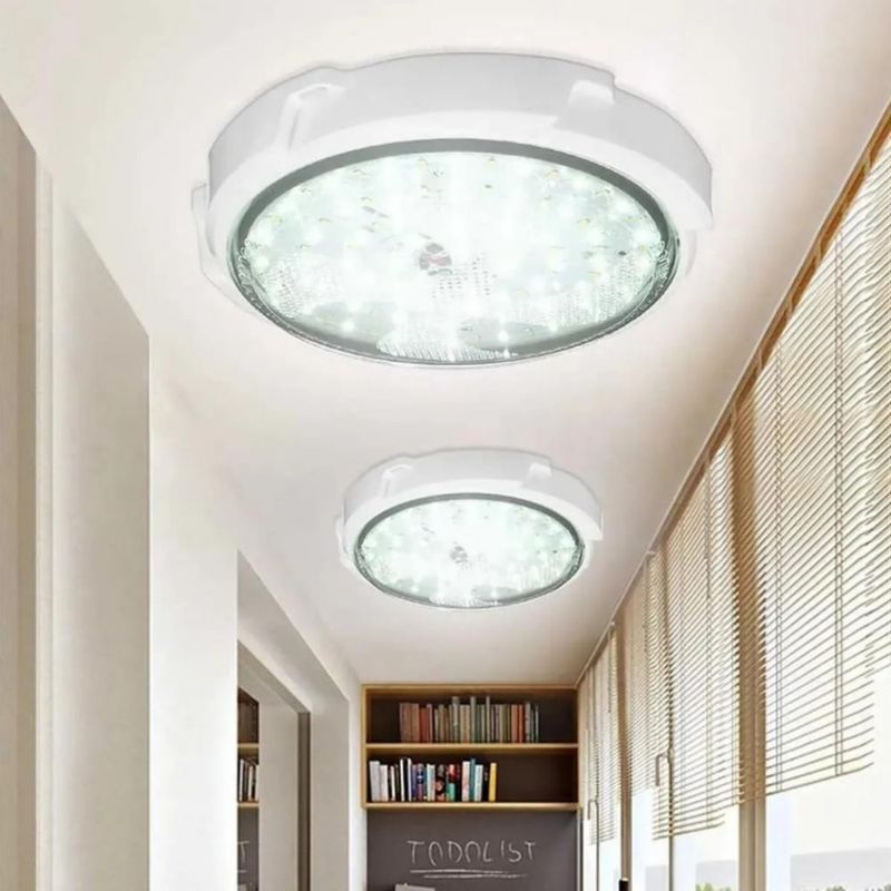 Lampara Solar De Jardín Luz De Techo Interior Y Exterior 300 W, 3 Colores De Luz Blanco