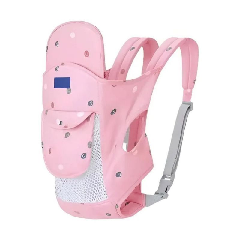 Cangurera Ergonómica Portabebés Rosa