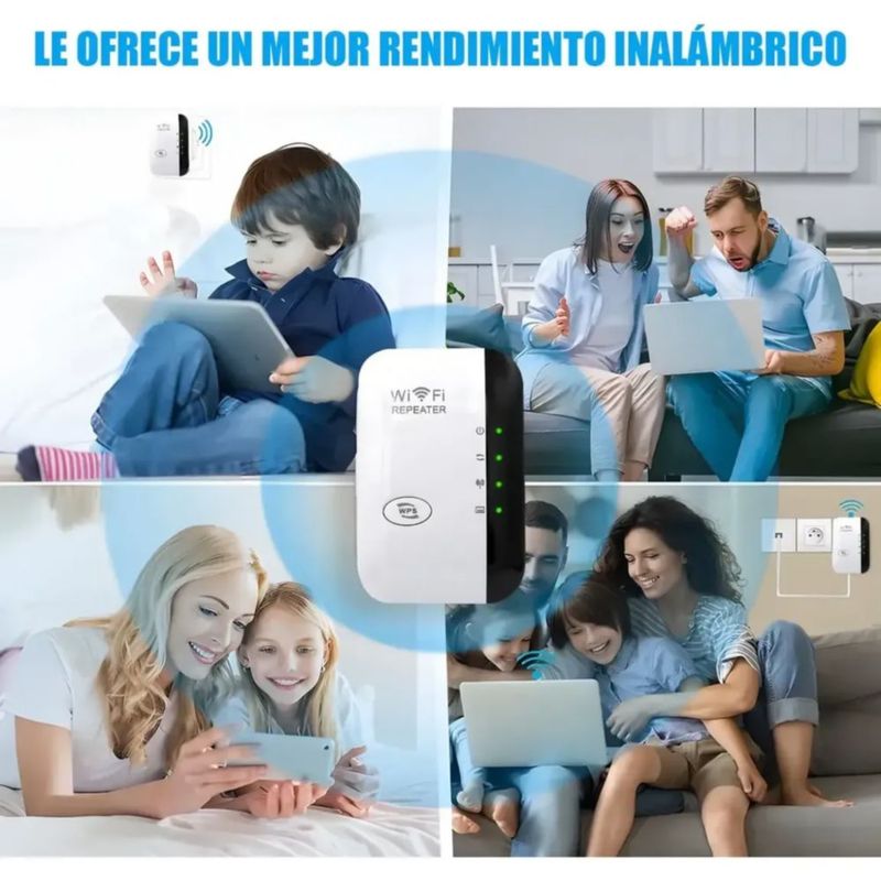Repetidor Extensor De Señal Wifi De 300 Mbps