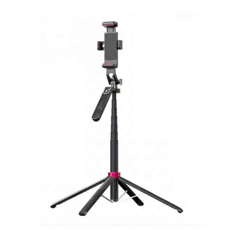 Tripie Para Selfie Stick Portátil Para Telefono Celular 1.8 M Negro