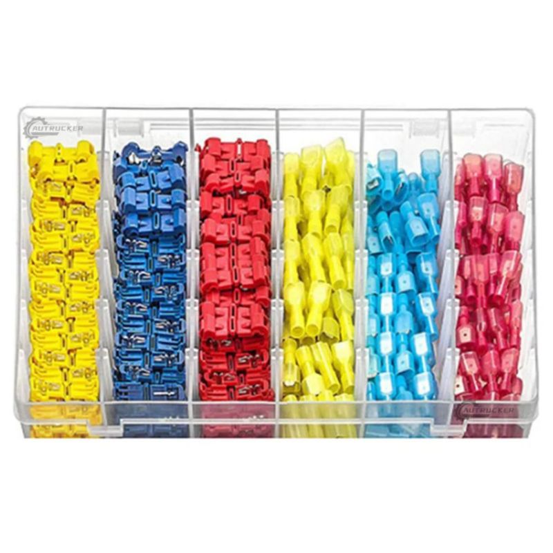 Kit  De Terminal De Cable De Conector De Pelado T-tap 480 Piezas colores