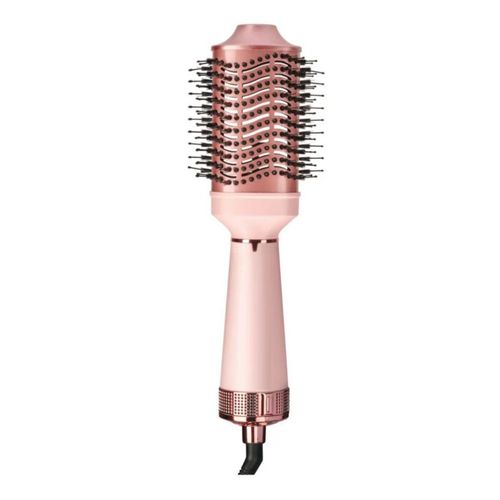 Cepillo Eléctrico Barril Secador Voluminizador Keratina Ceramica Color Rosa