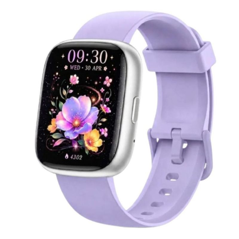 Reloj Inteligente Smartwatch Llamadas Bluetooth Para Alexa Violeta