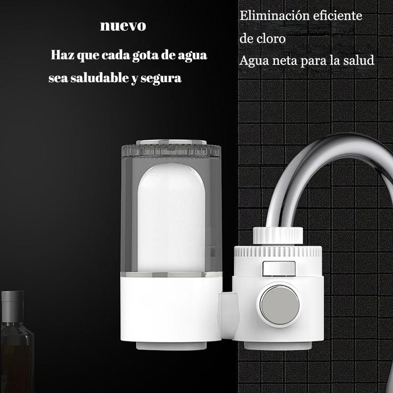 Filtro de Grifo con Cartucho de Cerámica para Agua Potable,Purificador para Cocina,Ideal para Uso Doméstico y Agua Directa.HOGAWAY
