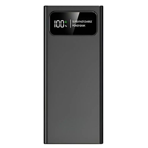 Power Bank 20000mah Batería Portátil 66w Carga Rápida, Color Negro