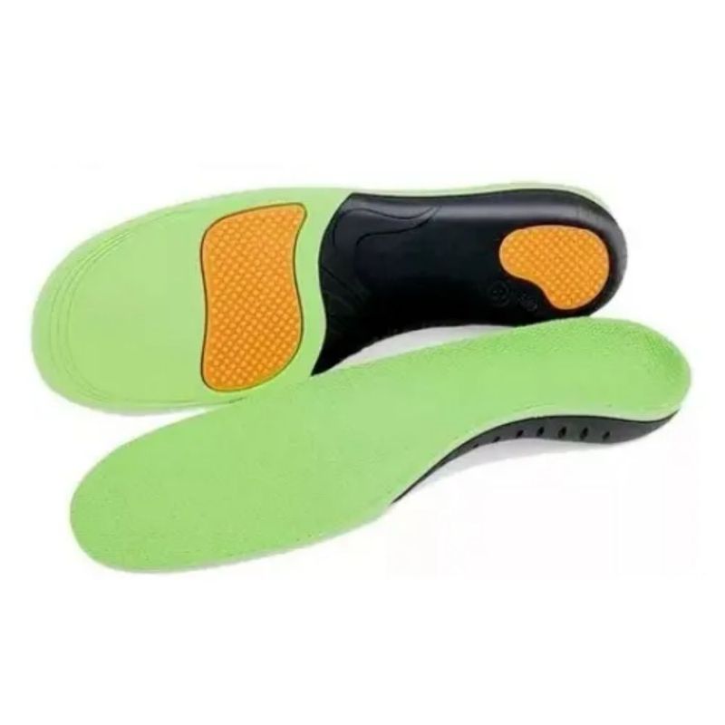Plantilla Ortopedia Para Pie Plano, Fascitis Plantar Talla XL, Color Verde