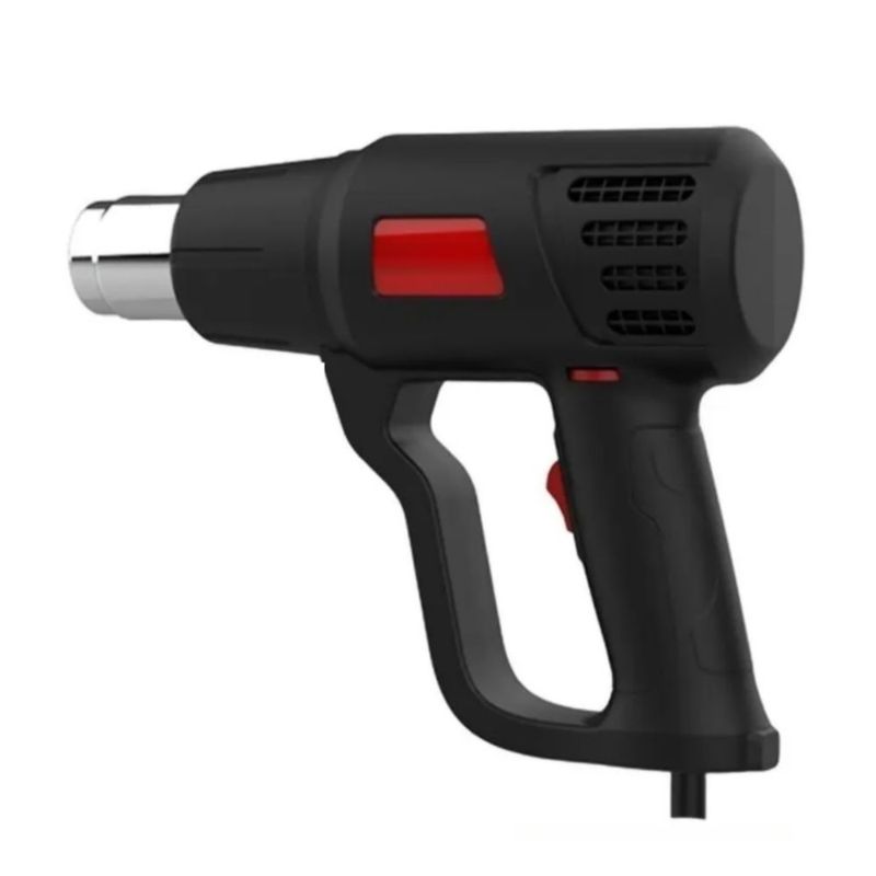 Pistola De Calor 2000w Temperatura Regulable 10Npz, Color Negro