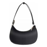 Bolso Bandolera Pequeño De Mujer, Color Negro Liso