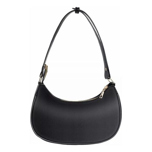Bolso Bandolera Pequeño De Mujer, Color Negro Liso
