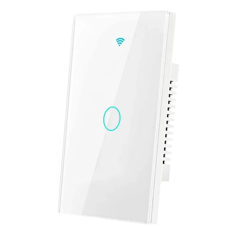 Interruptor Inteligente Wi-fi De 1 Vías Blanco Sin Neutro