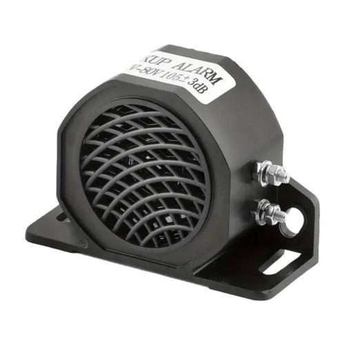 Alarma Reversa Hella Equipo Pesado Uso Rudo Tráiler, Camión Color Negro