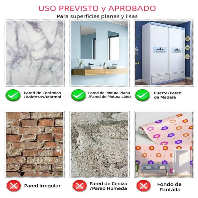 Espejos Decorativos Para Pared Adhesivo Acrílico Instillable 8pz