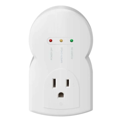 Protector Voltaje Refrigerador Lavadora 3600w  Color Blanco