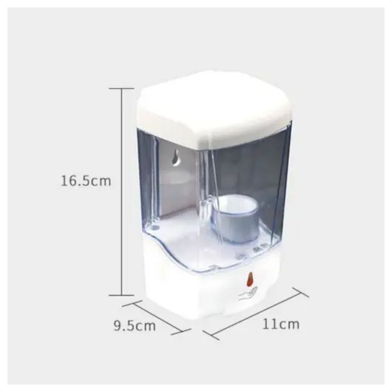 Dispensador Automático De Jabón De Gel Antibacteriano 700ml, Color Blanco