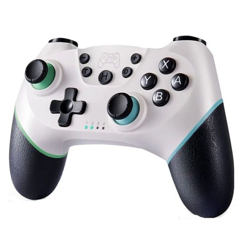 Control Inalámbrico Para Nintendo Switch, Color Blanco Con Negro