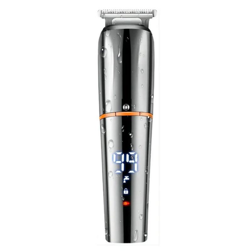 Rasuradora Eléctrica Afeitadora Kit De Barba Hombre 13 En 1 Color Plateado