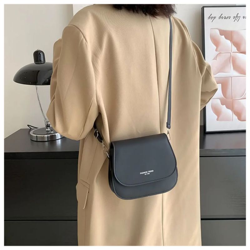 Bolsa mini Bandolera de Cuero para Mujer Color Caqui